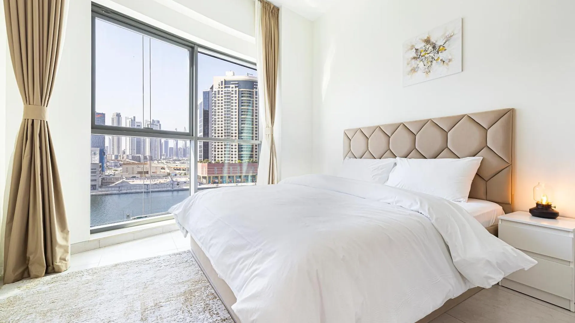 Apartment Ferienwohnung Echoes Of The Bay By Lagom - The Bay Tower Business Bay Dubai